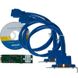 Плата розширення Frime (ECF-M2.M&Bto4USB3) M2-4xUSB3.0, NEC720201 414939 фото 3