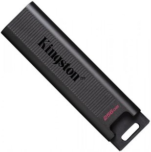 Флеш-накопичувач USB3.2 256GB Type-C Kingston DataTraveler Max Black (DTMAX/256GB) 372444 фото