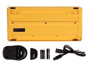 Комплект (клавіатура, миша) бездротовий A4Tech FG1110 Bumblebee USB 504358 фото