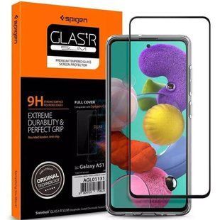 Захисне скло Spigen Glas.tR Slim для Samsung Galaxy A51 SM-A515 Black (AGL01372) 2шт 549324 фото