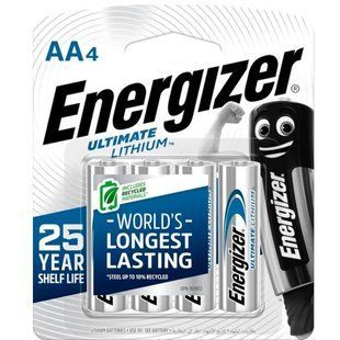 Батарейка Energizer Ultimate Lithium L91 AA 4шт 589514 фото