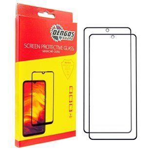 Захисне скло Dengos для Poco X7 Pro Black Full Glue (DG-TG2P-71) 2шт 555109 фото