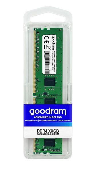Модуль пам`ятi DDR4 16GB/2666 Goodram (GR2666D464L19/16G) 221039 фото