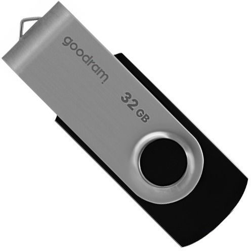 Флеш-накопичувач USB2.0 32GB Goodram UTS2 (Twister) Black (UTS2-0320K0R11) 139179 фото