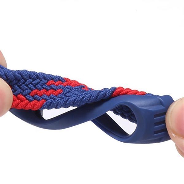 Ремінець BeCover Elastic Nylon Style для Xiaomi Mi Smart Band 5/Mi Smart Band 6 Size M Red (706155) 364786 фото
