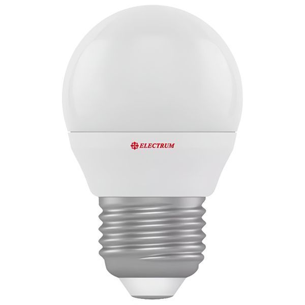Лампа світлодіодна куля Electrum 6W E27 3000K (A-LB-1010) 444088 фото