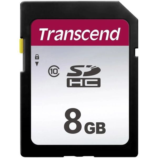 Карта пам`яті SDHC 8GB Class 10 Transcend 300S (TS8GSDC300S) 243813 фото
