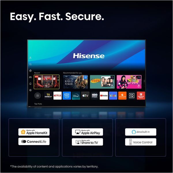 Телевізор Hisense 43A6S 610123 фото