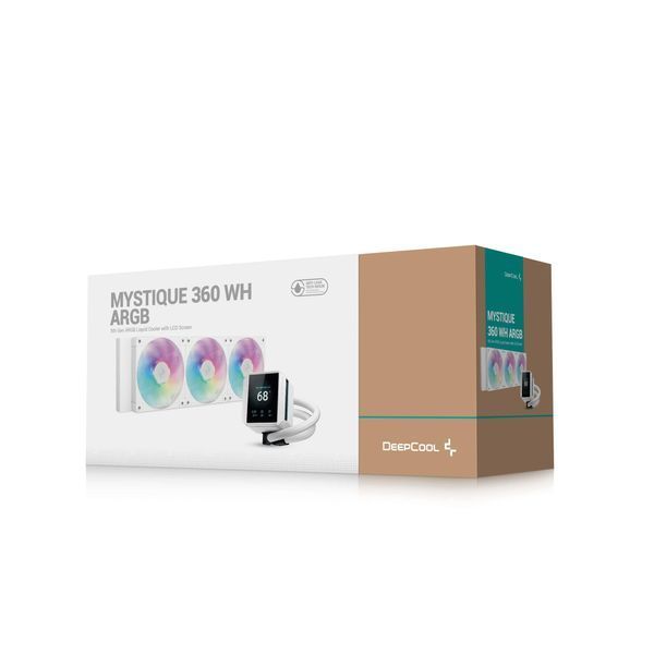 Система водяного охолодження DeepCool Mystique 360 ARGB White (R-LX360-WHDSNMCP-G-1) 535264 фото