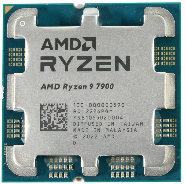 Процесор AMD Ryzen 9 7900 (3.7GHz 64MB 65W AM5) Box (100-100000590BOX) 447963 фото