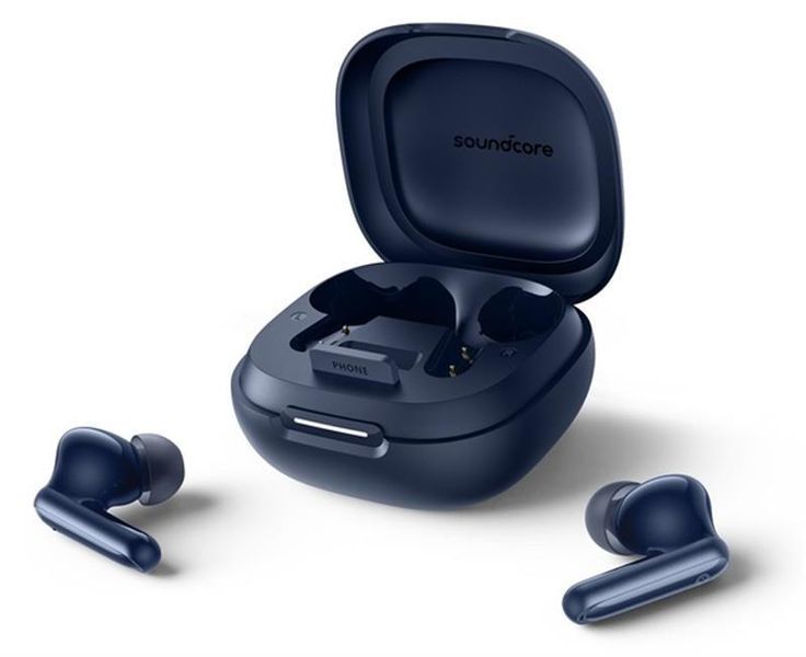 Bluetooth-гарнітура Anker SoundCore P40i Navy Blue (A3955G31) 520509 фото