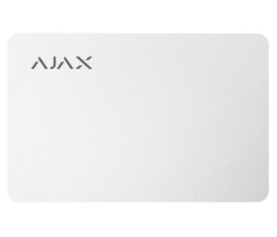 Безконтактна картка Ajax Pass white (3шт) (23496.89.WH) 360446 фото