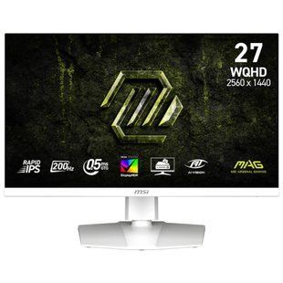 Монітор MSI 27" MAG 274QRFW E20 IPS White 200Hz 588815 фото