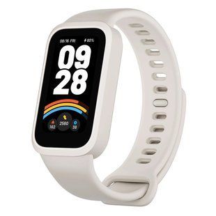 Фiтнес-браслет Xiaomi Smart Band 9 Active Beige White (BHR9441GL) 535653 фото