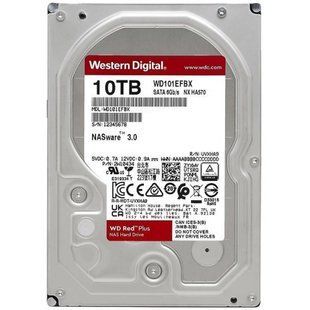 Накопичувач HDD SATA 10.0TB WD Red Plus 7200rpm 256MB (WD101EFBX) 345409 фото