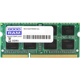 Модуль пам`ятi SO-DIMM 8GB/1600 DDR3 GOODRAM (GR1600S364L11/8G) 8235 фото