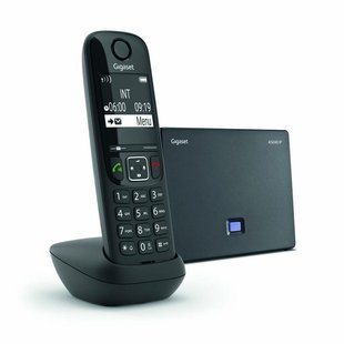 Радiотелефон DECT Gigaset AS690 IP Black (S30852H2813S301) 475649 фото