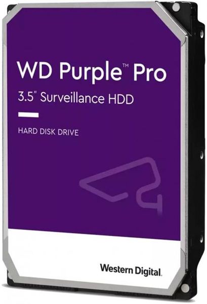 Накопичувач HDD SATA 8.0TB WD Purple Pro 7200rpm 256MB (WD8001PURP) 373278 фото