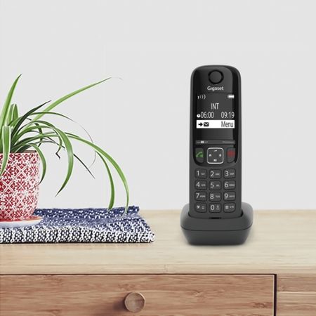 Радiотелефон DECT Gigaset AS690 IP Black (S30852H2813S301) 475649 фото