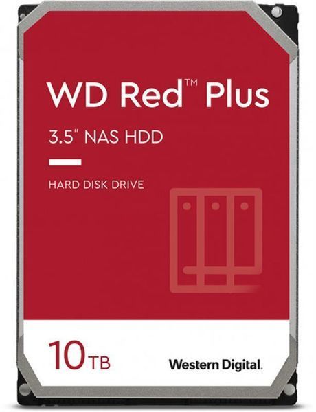 Накопичувач HDD SATA 10.0TB WD Red Plus 7200rpm 256MB (WD101EFBX) 345409 фото
