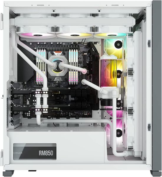 Корпус Corsair iCUE 7000X RGB Tempered Glass White (CC-9011227-WW) без БЖ 370137 фото