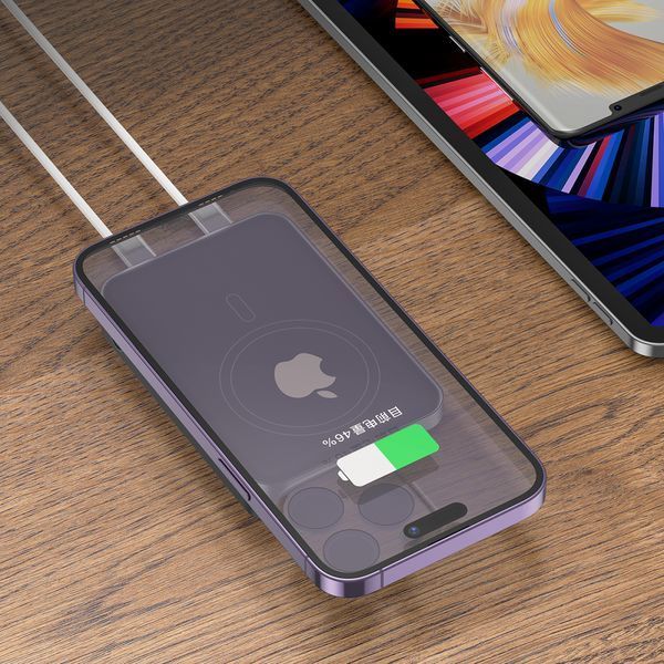 Універсальна мобільна батарея Proove Hoodman Magnetic 20W 10000mAh Black (PBH120010001) 561744 фото
