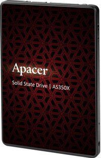 Накопичувач SSD 512GB Apacer AS350X 2.5" SATAIII 3D TLC (AP512GAS350XR-1) 447517 фото