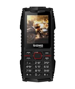 Мобільний телефон Sigma mobile X-treme AZ68 Dual Sim Black/Red 397324 фото