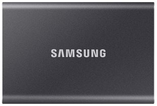 Накопичувач зовнішній SSD 2.5" USB 2.0TB Samsung T7 Titan Gray (MU-PC2T0T/WW) 455730 фото