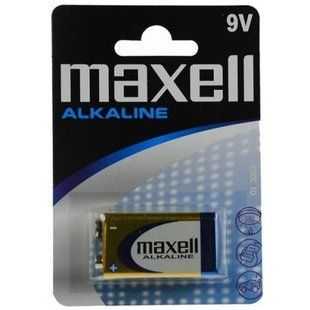 Батарейка Maxell 6LR61 BL 1шт 257442 фото