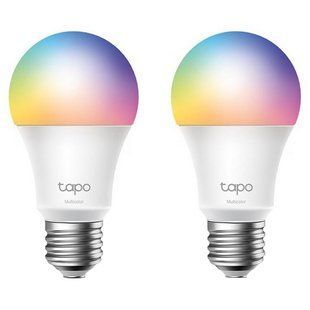 Лампа розумна TP-Link Tapo L530E 8.7W 2500К-6500К E27 2 шт. 599747 фото