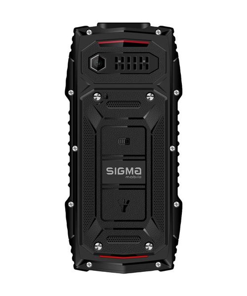 Мобільний телефон Sigma mobile X-treme AZ68 Dual Sim Black/Red 397324 фото