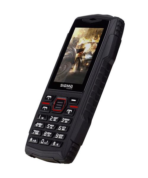 Мобільний телефон Sigma mobile X-treme AZ68 Dual Sim Black/Red 397324 фото