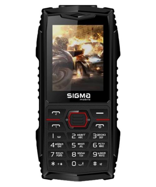 Мобільний телефон Sigma mobile X-treme AZ68 Dual Sim Black/Red 397324 фото