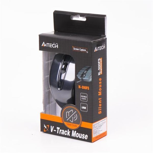 Миша A4Tech N-500FS Black 248524 фото