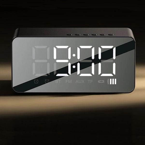 Настільний годинник Usams US-YX007 Multi-functional Alarm Clock Black (YX7LY01) 523221 фото