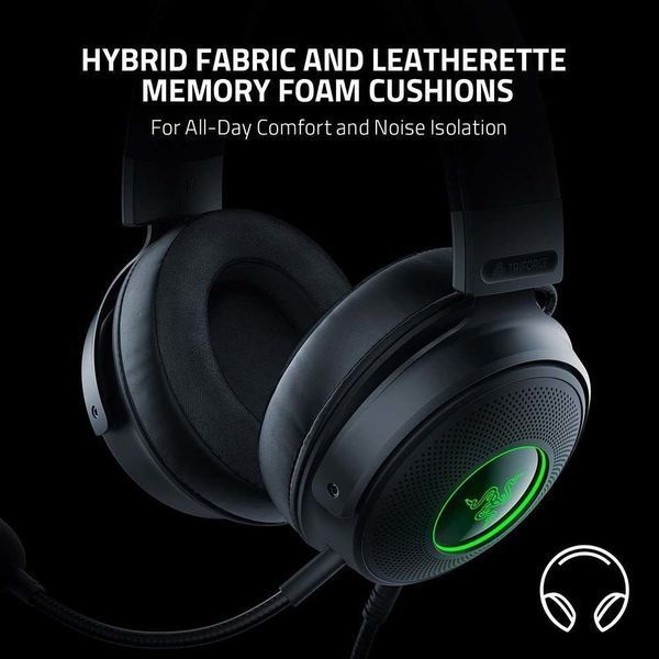 Гарнітура Razer Kraken V3 X USB (RZ04-03750300-R3M1) 448708 фото