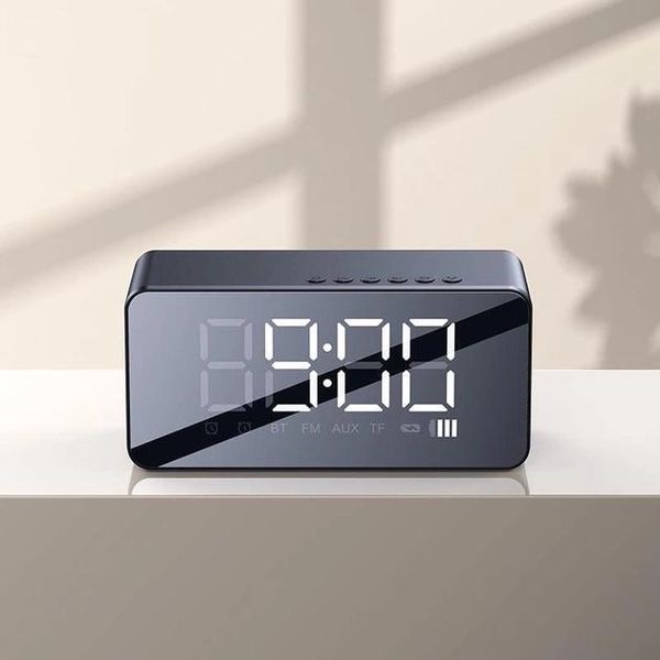 Настільний годинник Usams US-YX007 Multi-functional Alarm Clock Black (YX7LY01) 523221 фото