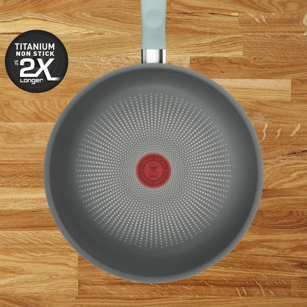 Сковорода WOK Tefal Halo Eucalyptus 26 см (G0167702) 606435 фото