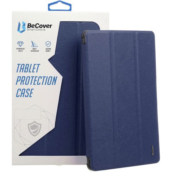 Чохол-книжка BeCover Flexible TPU Mate для Samsung Galaxy Tab S6 Lite 10.4 SM-P620/SM-P625/SM-P627 Deep Blue (712514) 551465 фото