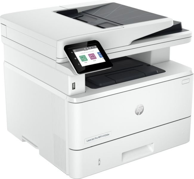 Багатофункціональний пристрій А4 HP LaserJet Pro 4103dw з Wi-Fi (2Z627A) 459383 фото