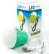 USB-світильник з LED-лампочкою Dengos, шнур ~1м, 5V, 5W, Green (LED-BULB-5V5W-GREEN) 457173 фото 1