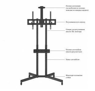 Стійка презентаційна Walfix TVS-6005B 612225 фото