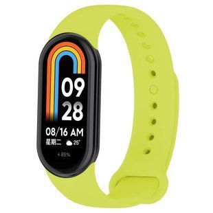 Силіконовий ремінець BeCover для Xiaomi Mi Smart Band 8 Lime (709401) 482509 фото