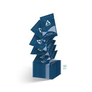 Серветки для зняття термопасти Arctic MX Cleaner wipes (Box of 40 bags) (ACTCP00033A) 587425 фото