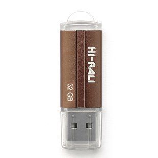 Флеш-накопичувач USB 32GB Hi-Rali Corsair Series Bronze (HI-32GBCORBR) 305082 фото