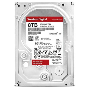 Накопичувач HDD SATA 8.0TB WD Red Pro NAS 7200rpm 256MB (WD8003FFBX) 227660 фото