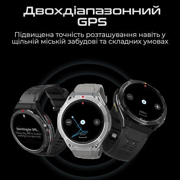 Смарт-годинник HiFuture Active Black/Red 551355 фото