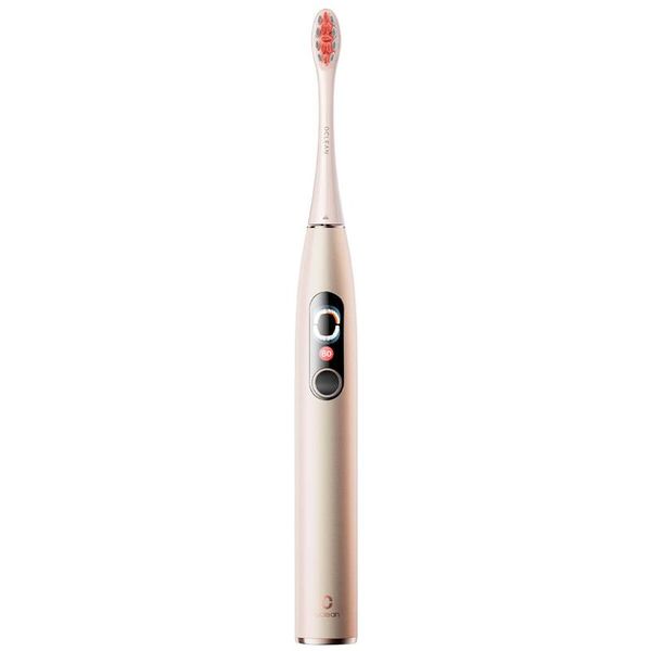 Розумна зубна електрощітка Oclean X Pro Digital Electric Toothbrush Champagne Gold (6970810552553) 446241 фото