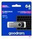 Флеш-накопичувач USB3.2 64GB Goodram UTS3 (Twister) Black (UTS3-0640K0R11) 139258 фото 5